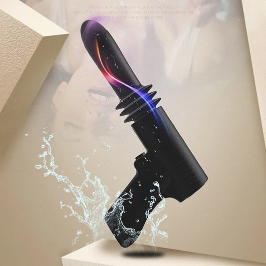 Hand gun vibrator automatic sex machine