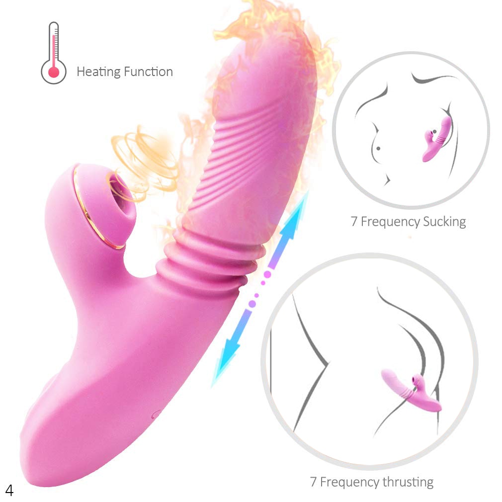 G Spot Rabbit thrusting Dildo/Vibrator Sex Toy