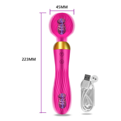 10 Speeds Powerful Magic Wand Vibrator Sex Toys