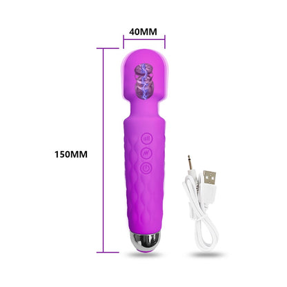 10 Speeds Powerful Magic Wand Vibrator Sex Toys