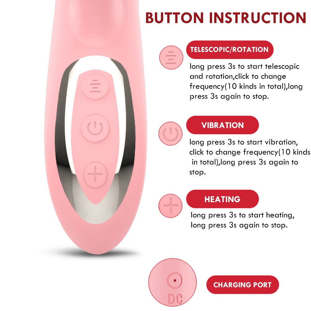 Double Tongue Vibrators  Adult Sex Toys for Women