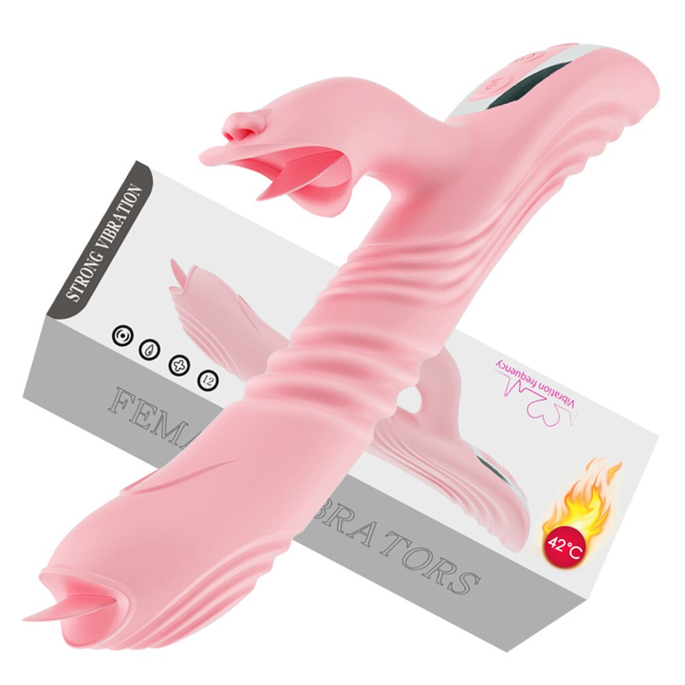 Double Tongue Vibrators  Adult Sex Toys for Women