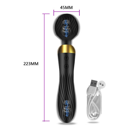 10 Speeds Powerful Magic Wand Vibrator Sex Toys