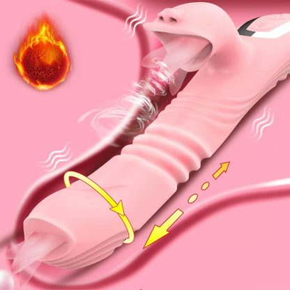 Double Tongue Vibrators  Adult Sex Toys for Women