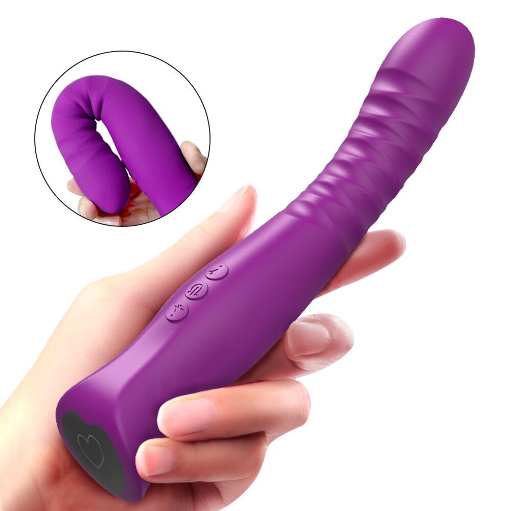 Powerful 10 Modes Sex Toy Dildo Vibrator  For Adults