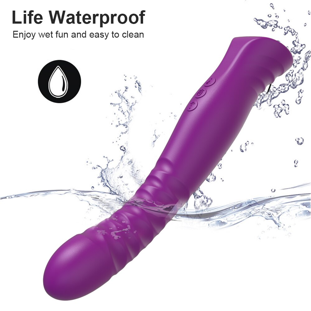 Powerful 10 Modes Sex Toy Dildo Vibrator  For Adults