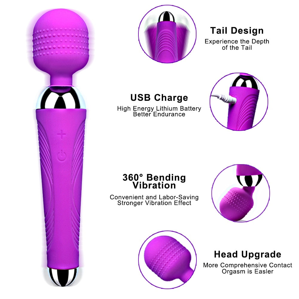 Powerful Clitoris vibrator for women.